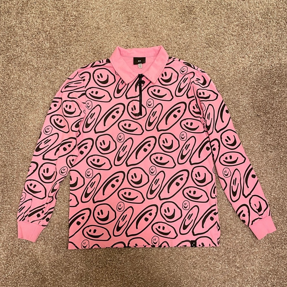 Lazy oaf smiley long sleeve shirt